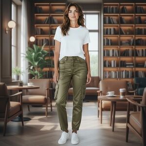 Marrakech Satin Nyra Cargo Pants and Jogger Size 28/M